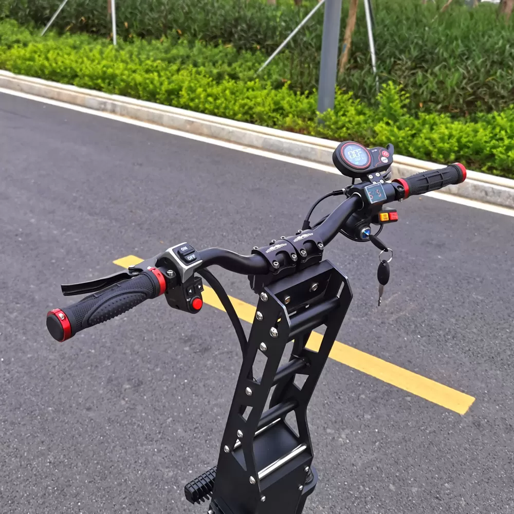 (ð¥Limited Time Sale) K6 6000W all terrain Fat wheels dual motor electric scooter with Max Speed 53MPH