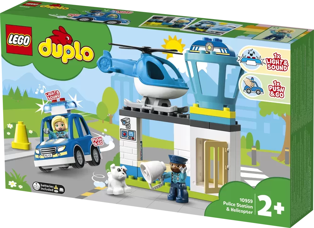 10959 DUPLO POLICE STATION & HELICOPTER