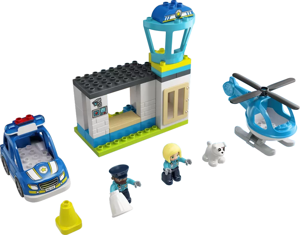 10959 DUPLO POLICE STATION & HELICOPTER