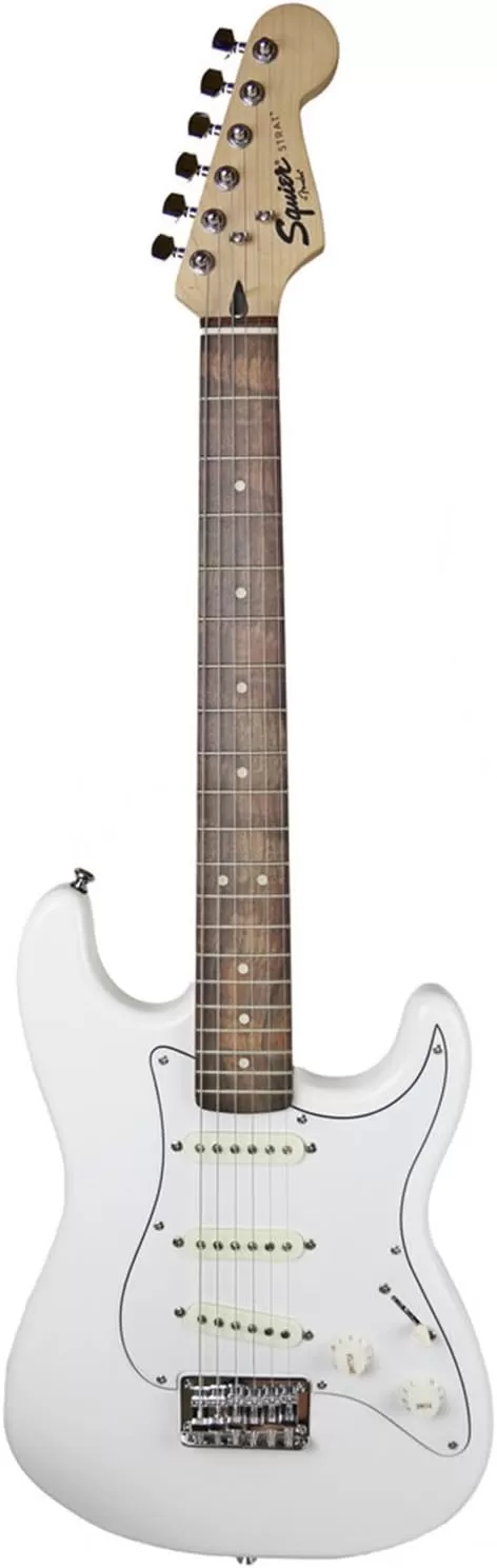 Fender Squier Stratocaster - Sunburst Bundle with Frontman 10G Amp, Gig Bag, Instrument Cable, Tuner, Strap, Picks, Fender Play Online Lessons, Instructional Book, and Austin Bazaar Instructional DVD