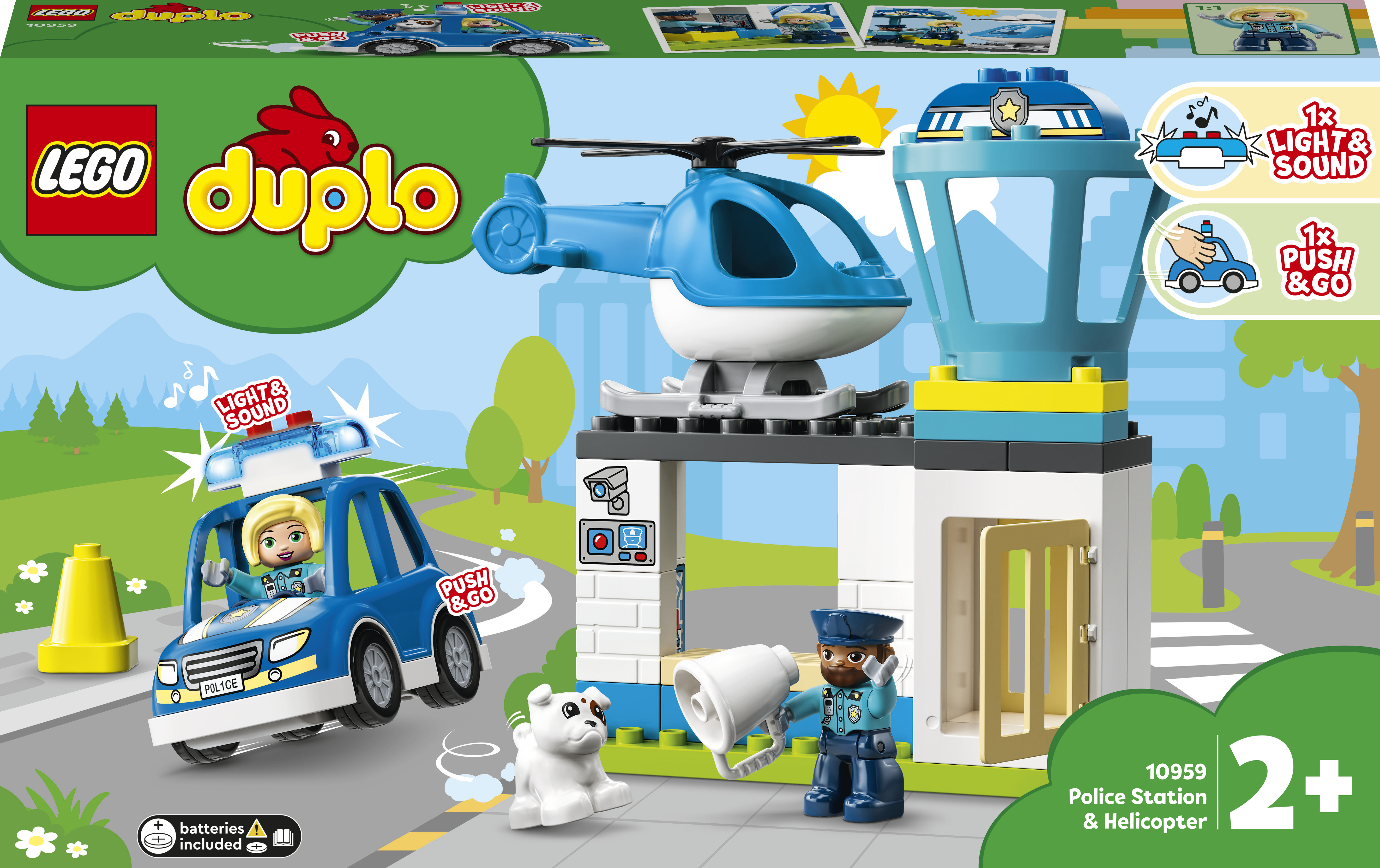 10959 DUPLO POLICE STATION & HELICOPTER