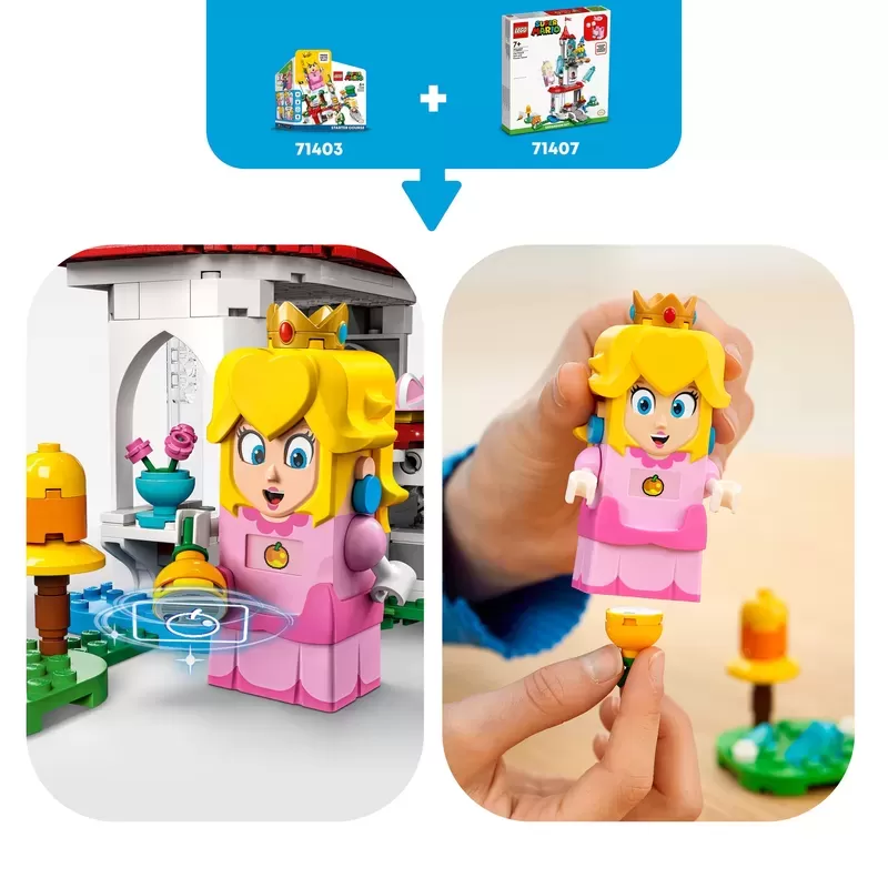 71407 SUPER MARIO CAT PEACH SUIT AND FROZEN TOWER EXPANSION SET
