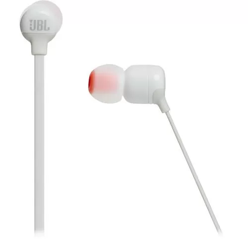 JBL T110BT Wireless In-Ear Headphones (White)