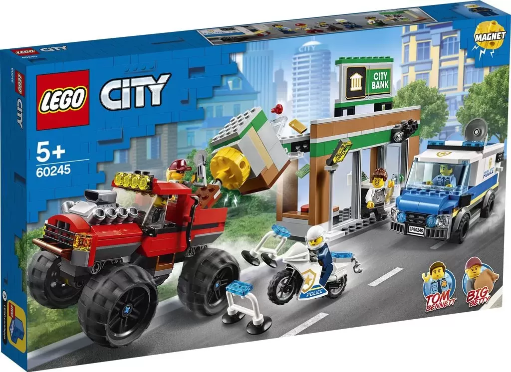 60245 CITY POLICE MONSTER TRUCK HEIST