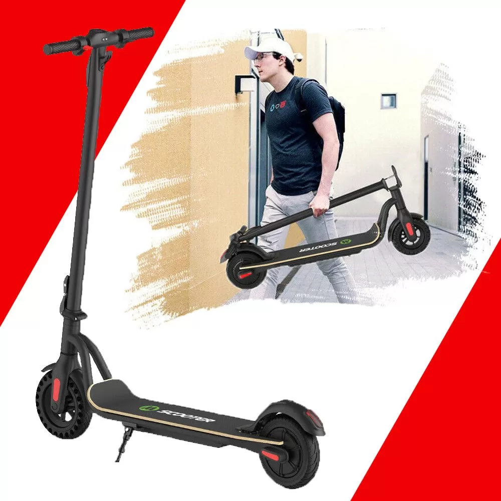 Folding Portable Electric Commuting Scooter For Adults All Terrain 5.0Ah