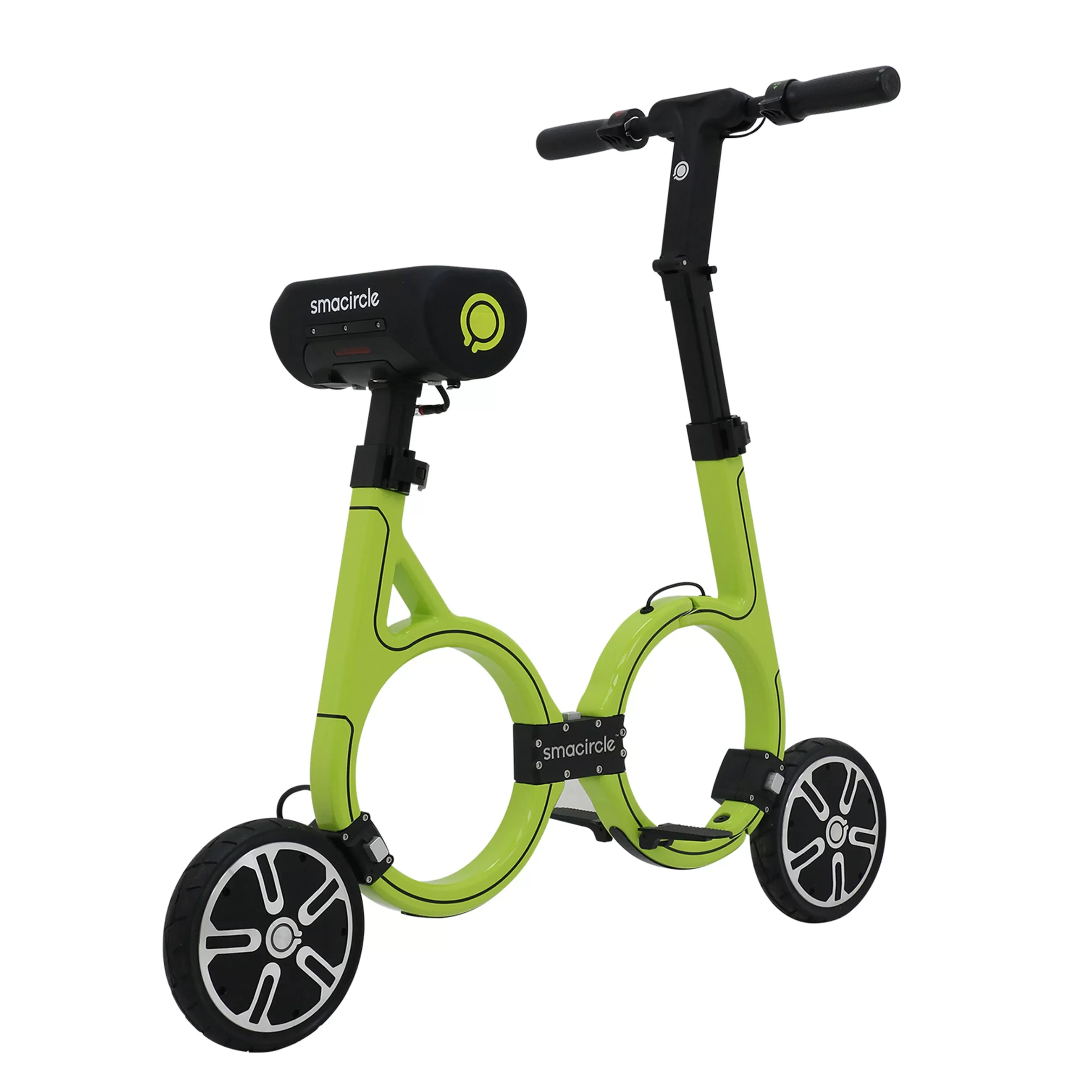 Portable Electric Bike S1 Green Tailored Version SMACIRCLE