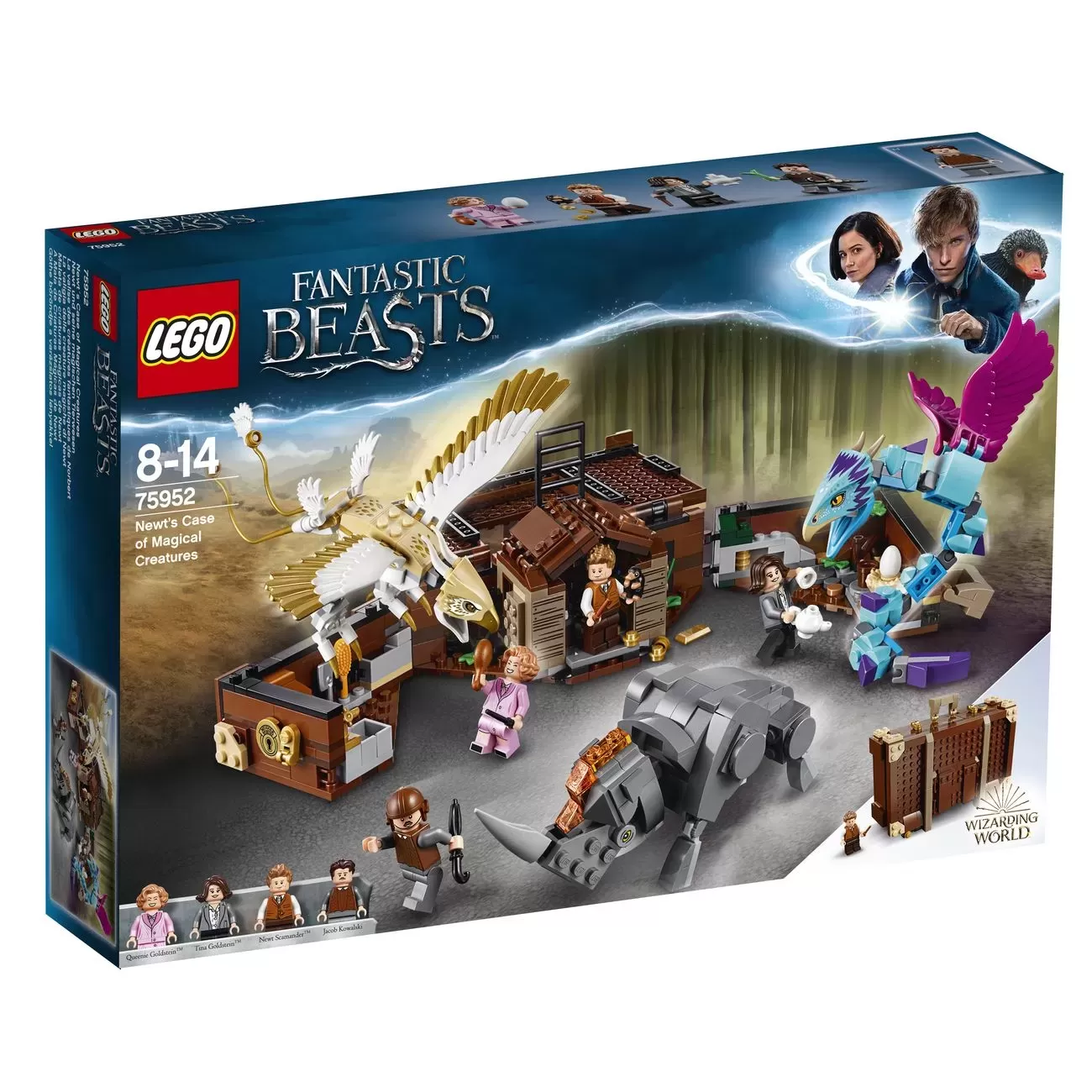 75952 NEWTS CASE OF MAGICAL CREATURES