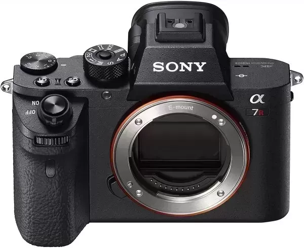 A7R II Full-Frame Mirrorless Interchangeable Lens Camera, Body Only (Black) (ILCE7RM2/B), Base, Base