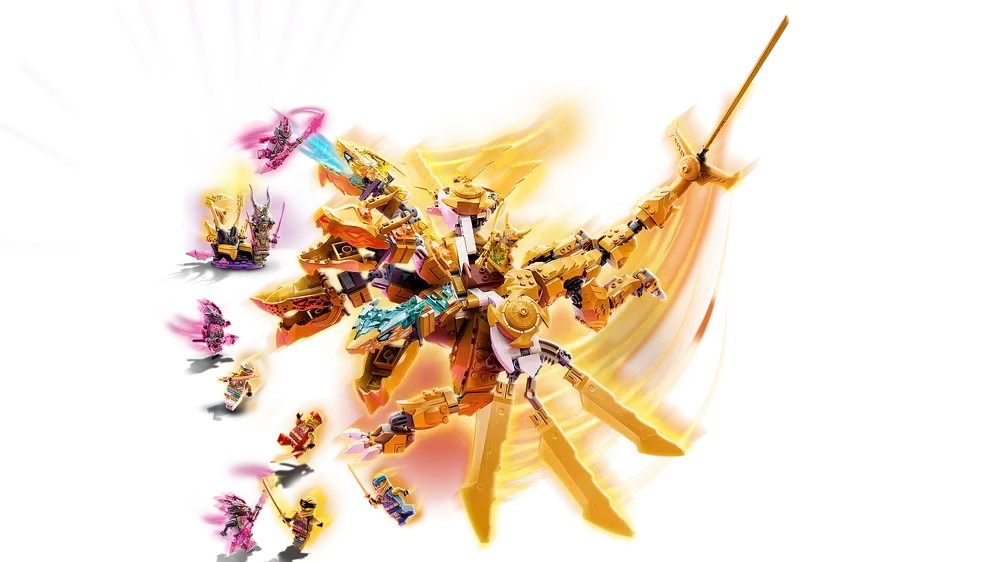 71774 NINJAGO LLOYD'S GOLDEN ULTRA DRAGON