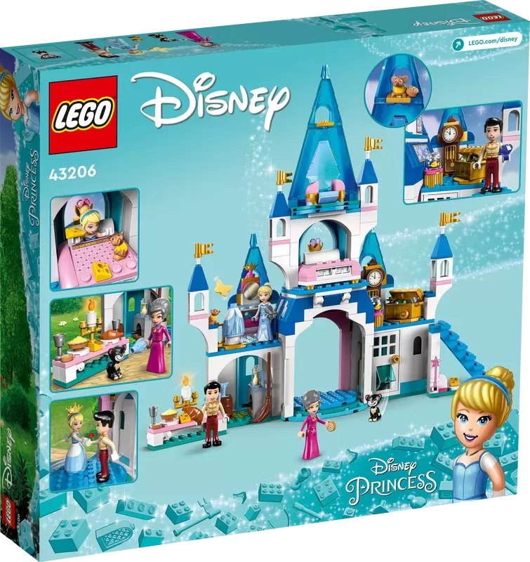 43206 DISNEY CINDERELLA AND PRINCE CHARMING’S CASTLE BUILDING KIT