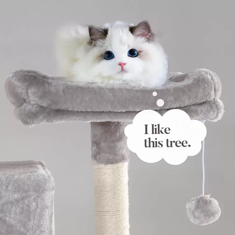 Lima Pet Heavy Duty 68 Inch Multi-Level Cat Tree