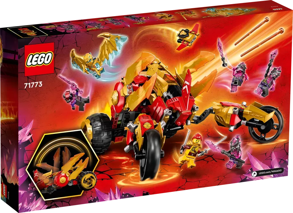 71773 NINJAGO KAI'S GOLDEN DRAGON RAIDER