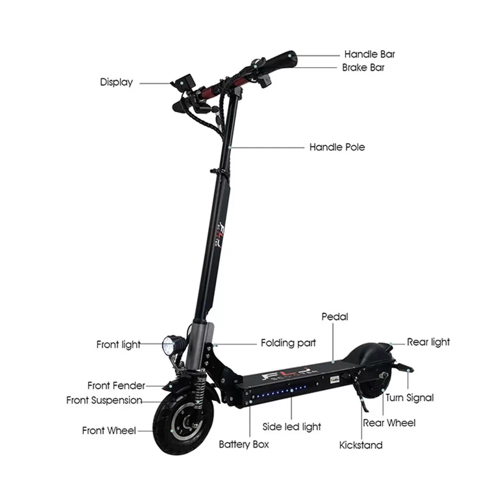 (ð¥Limited Time Sale) C8 800W 8inch wheel electric scooter for women