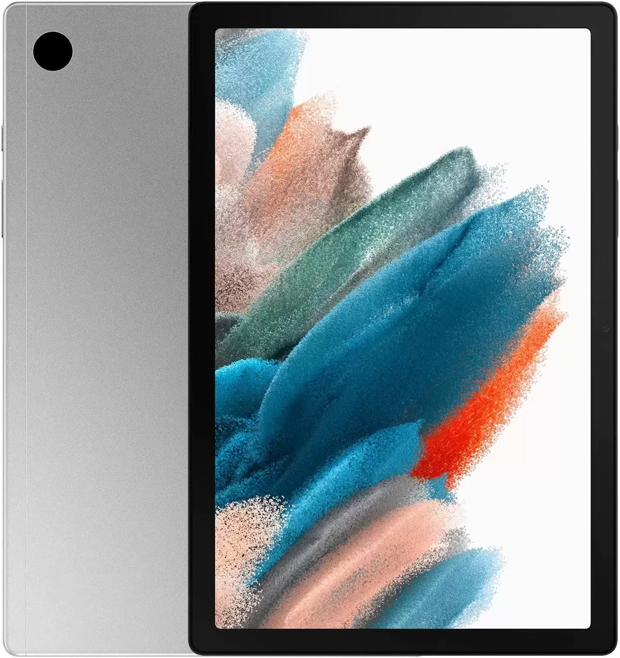 Galaxy Tab A8 10.5” Inch 32 GB Wi-Fi Android 11 Touchscreen International Tablet Bundle – MDTec Hard Back Tri-Fold Stand Cover Case and 64GB microSD Card [Gray]