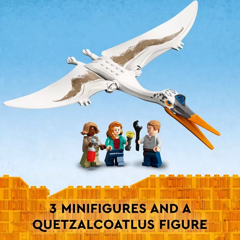 JURASSIC WORLD QUETZALCOATLUS PLANE AMBUSH 76947 BUILDING KIT