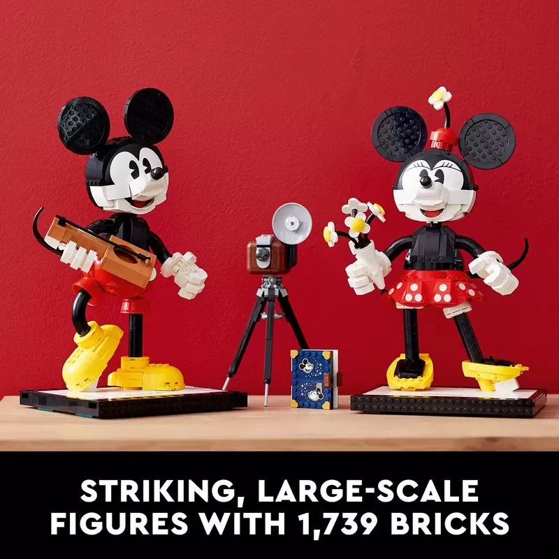 43179 DISNEY MICKEY MOUSE & MINNIE MOUSE BUILDABLE