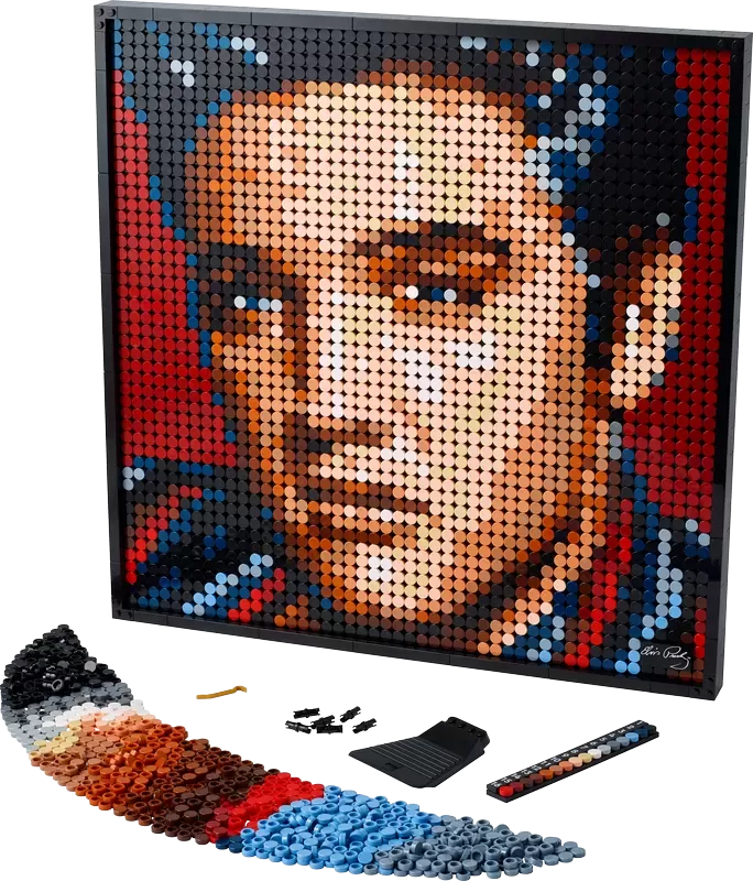 ART ELVIS PRESLEY THE KING 31204 BUILDING KIT