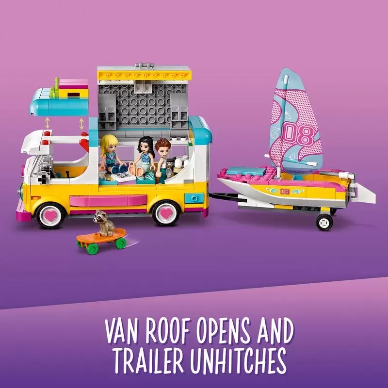 41681 FRIENDS FOREST CAMPER VAN AND SAILBOAT
