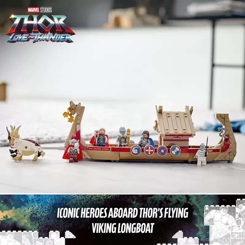 76208 SUPER HEROES MARVEL THOR THE GOAT BOAT
