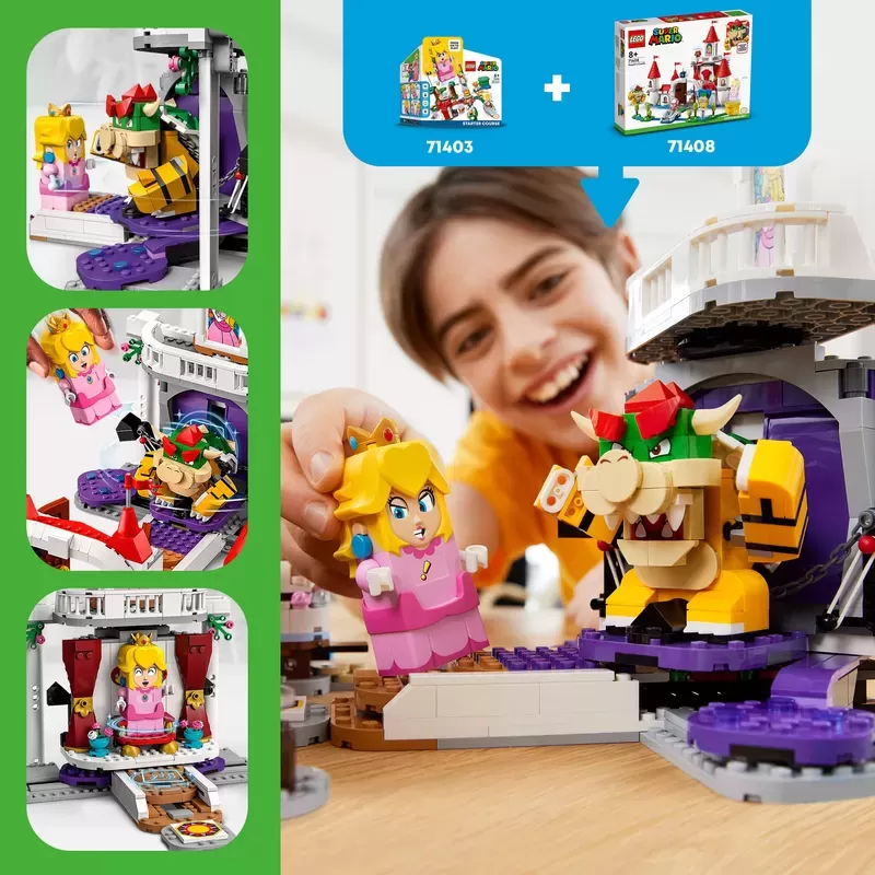 71408 SUPER MARIO PEACH'S CASTLE EXPANSION SET