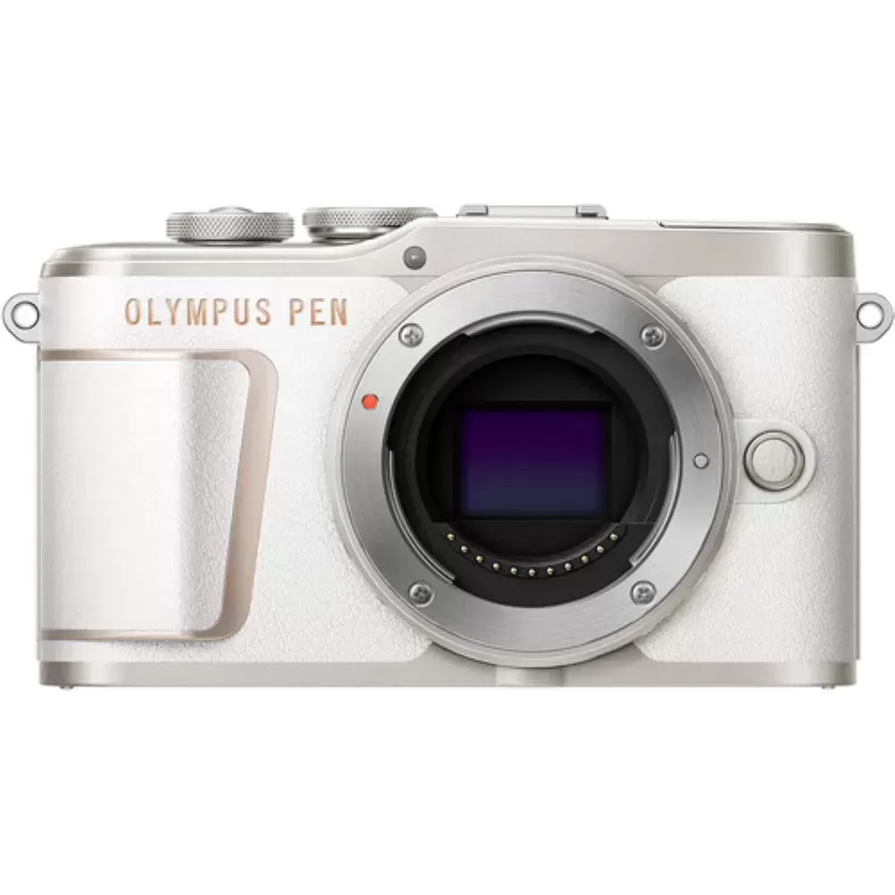 Olympus PEN E-PL10 Mirrorless Digital Camera | Body Only, White