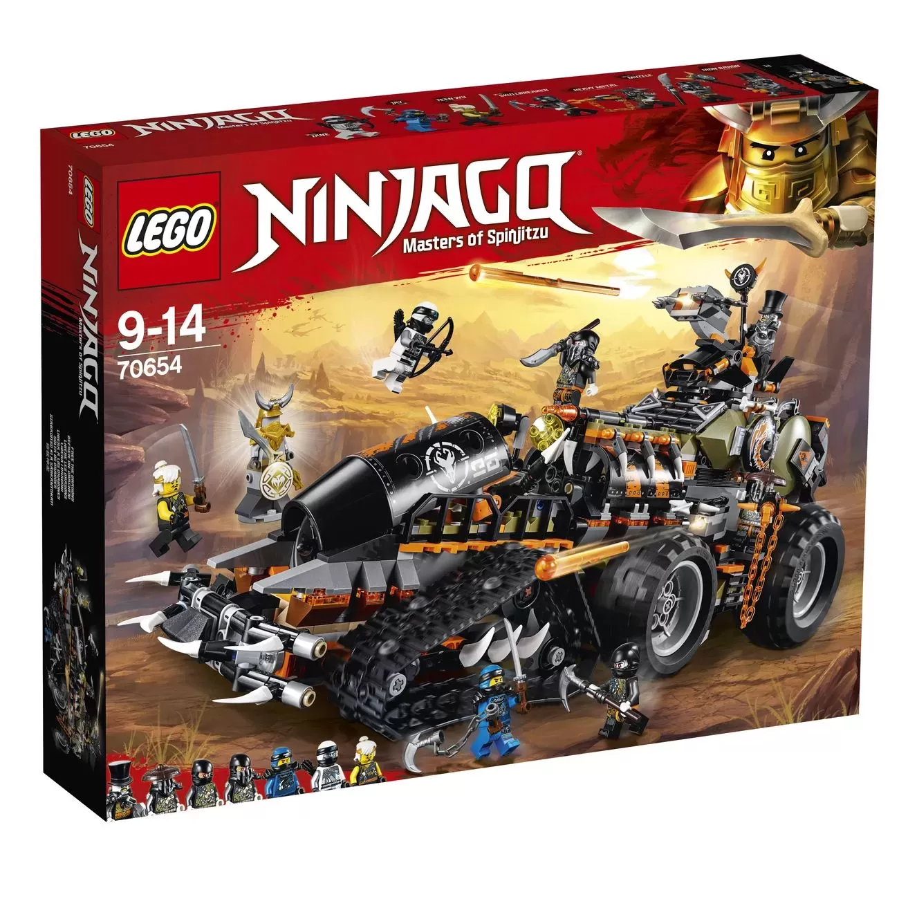 NINJAGO DIESELNAUT 70654