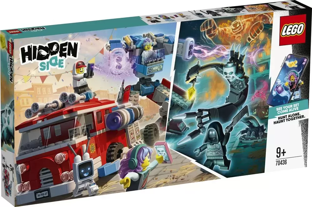 70436 HIDDEN SIDE PHANTOM FIRE TRUCK 3000