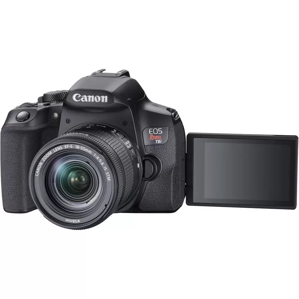 Canon EOS Rebel T8i DSLR Camera with 18-55mm Lens