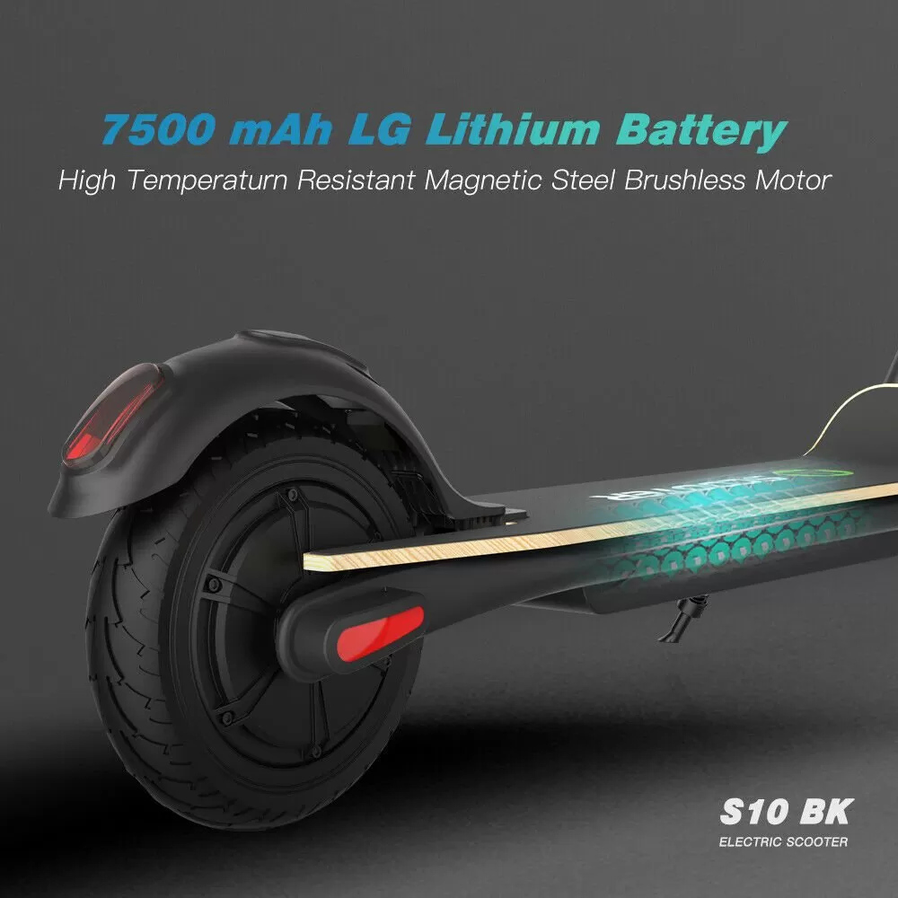Folding Portable Electric Commuting Scooter For Adults All Terrain 7.5Ah