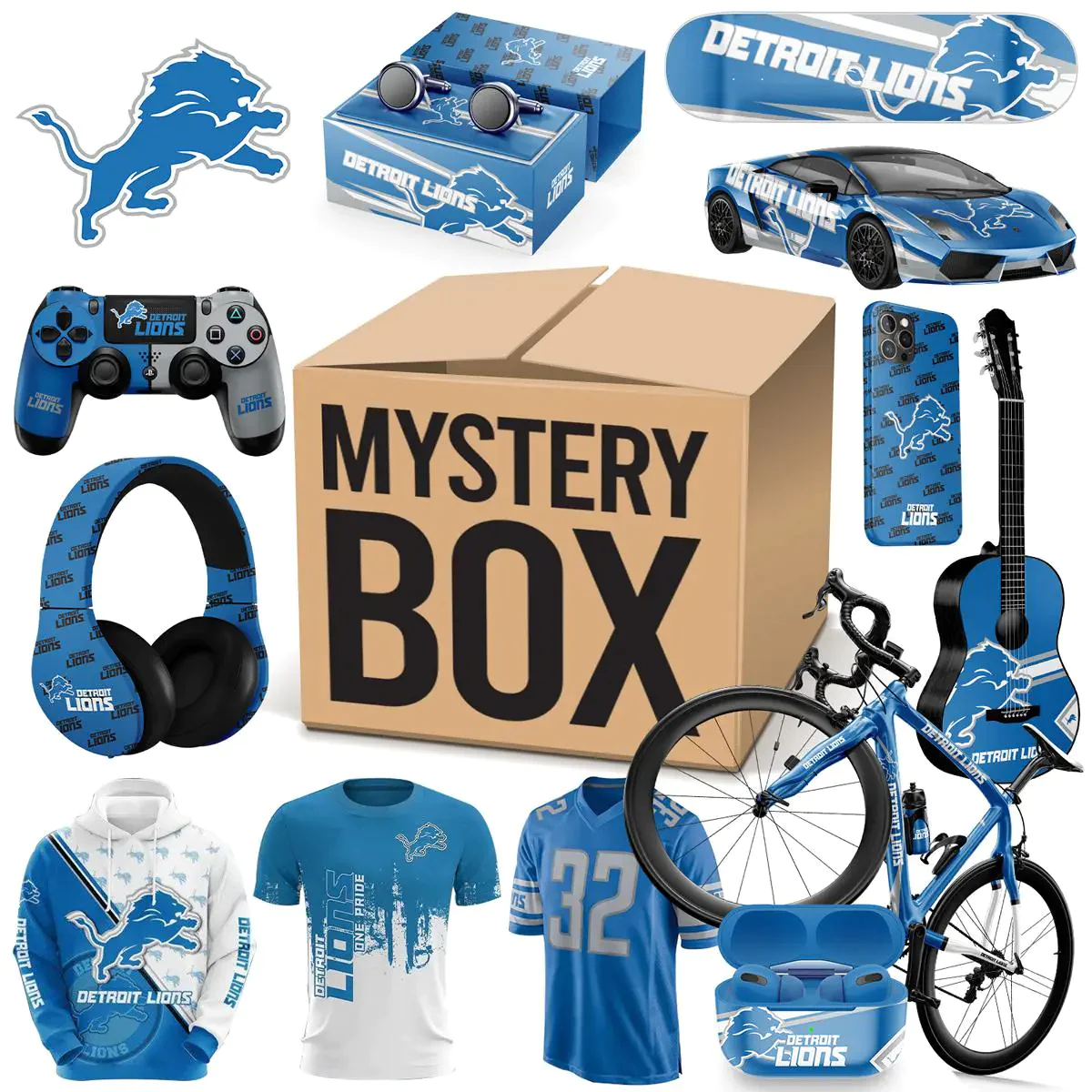 Detroit Lions Fans Box