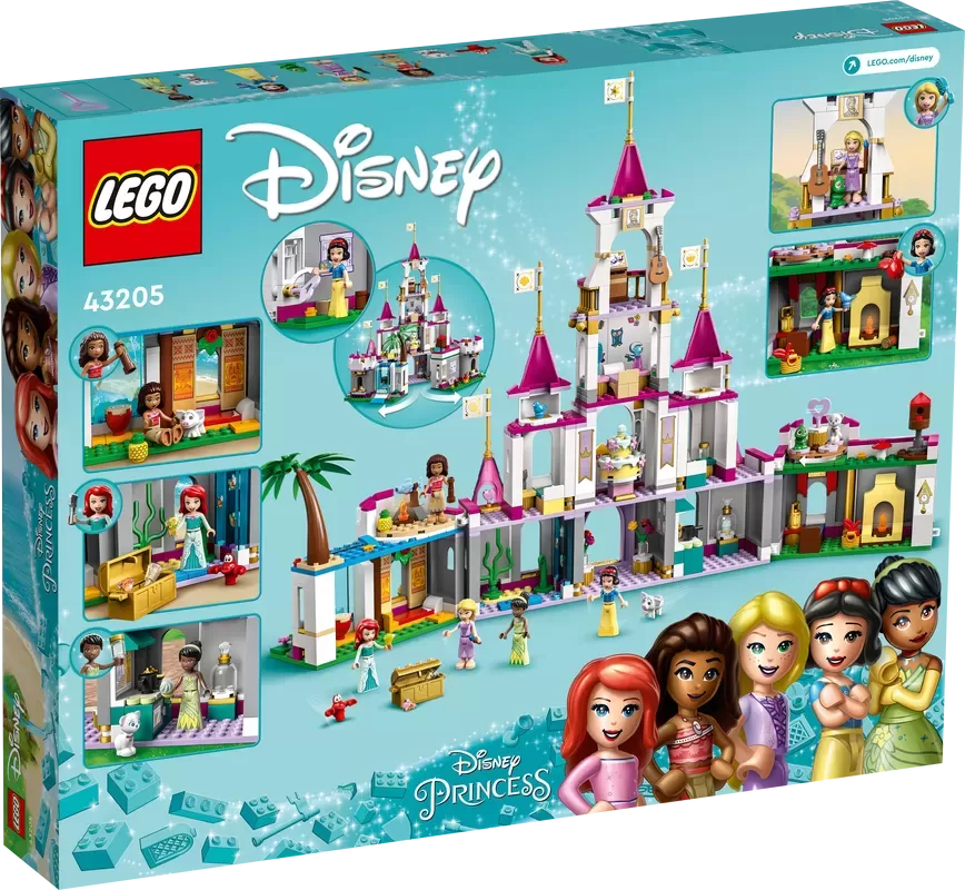 43205 DISNEY PRINCESS ULTIMATE ADVENTURE CASTLE.