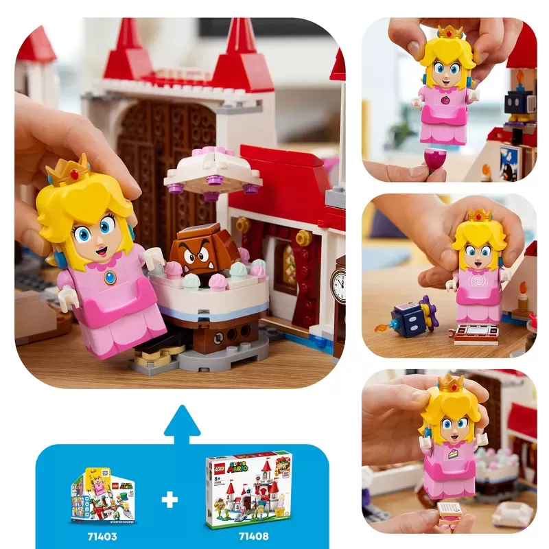71408 SUPER MARIO PEACH'S CASTLE EXPANSION SET