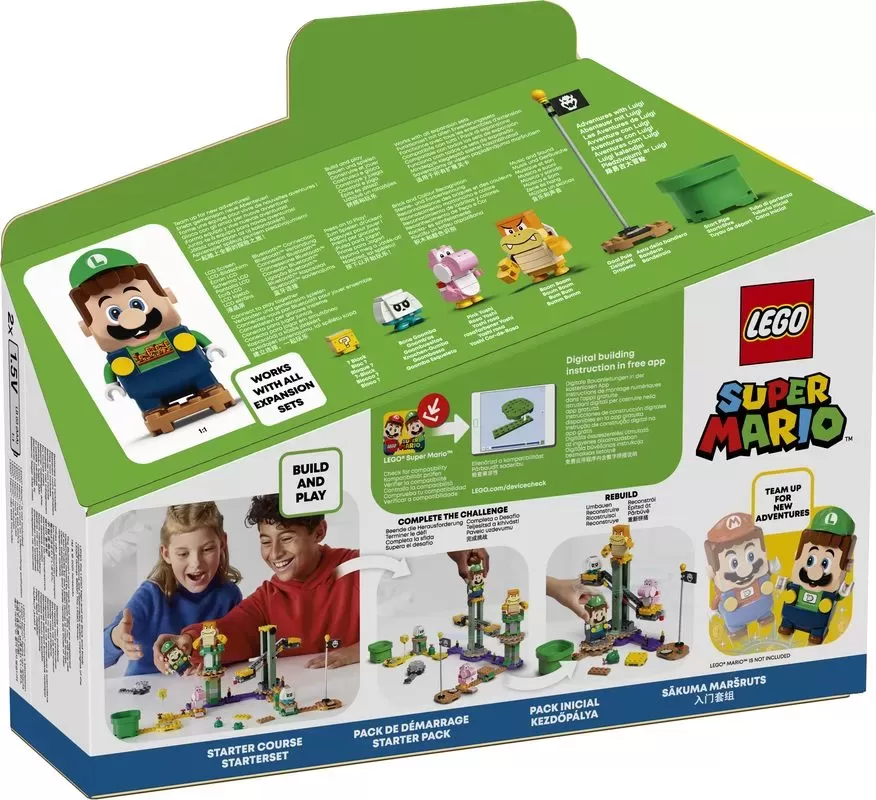 71387 SUPER MARIO ADVENTURES WITH LUIGI STARTER COURSE