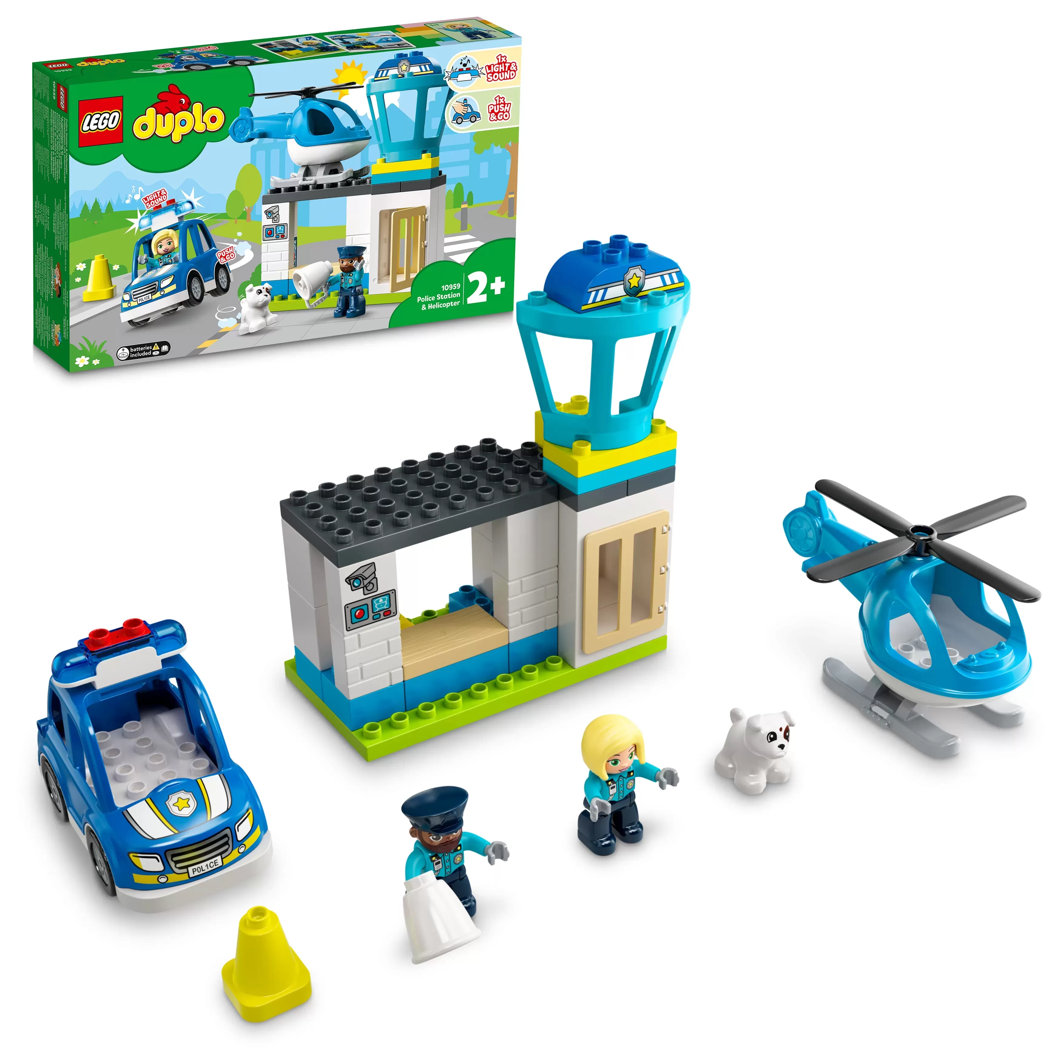 10959 DUPLO POLICE STATION & HELICOPTER