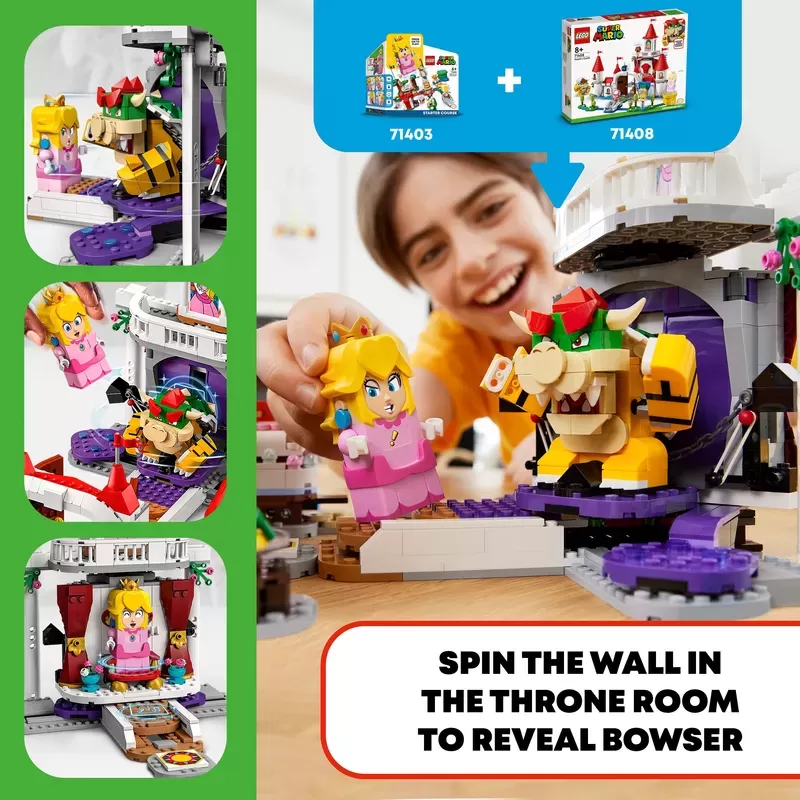 71408 SUPER MARIO PEACH'S CASTLE EXPANSION SET