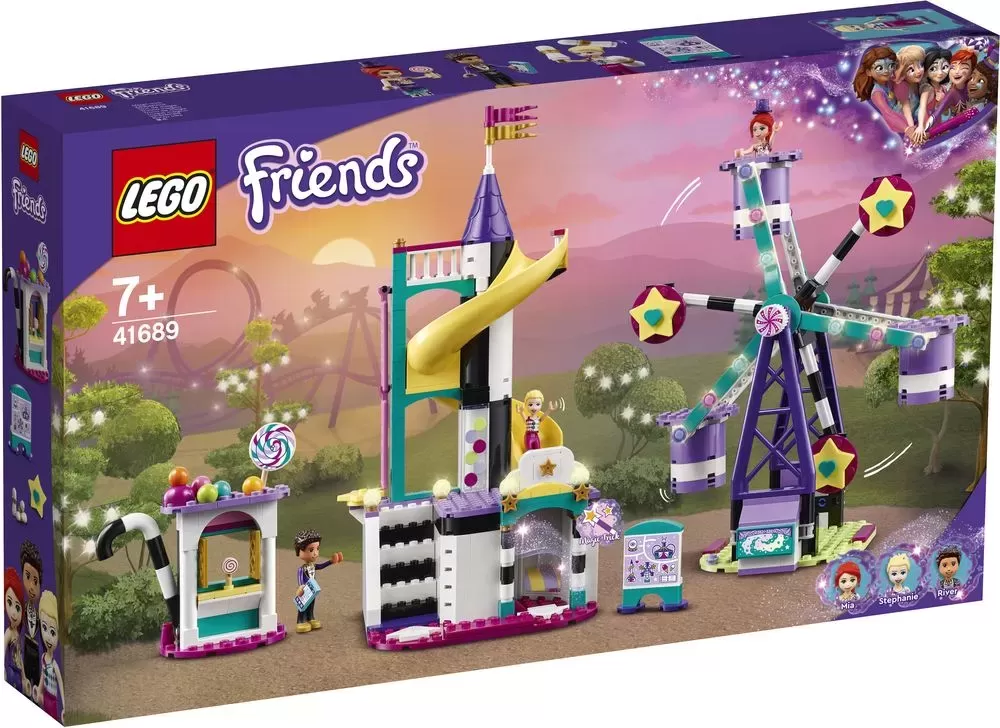 41689 FRIENDS MAGICAL FERRIS WHEEL AND SLIDE
