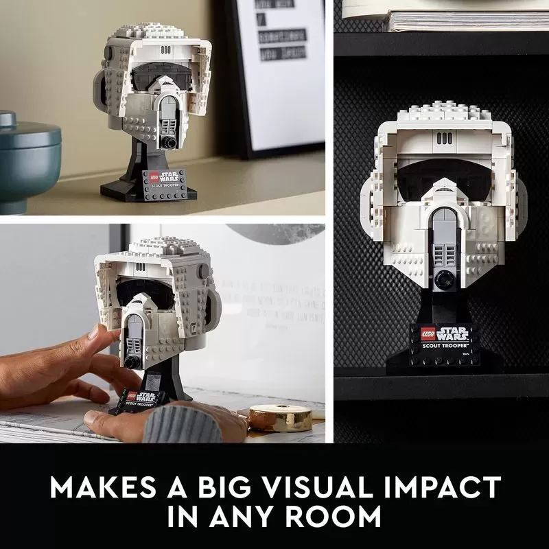 75305 STAR WARS SCOUT TROOPER HELMET