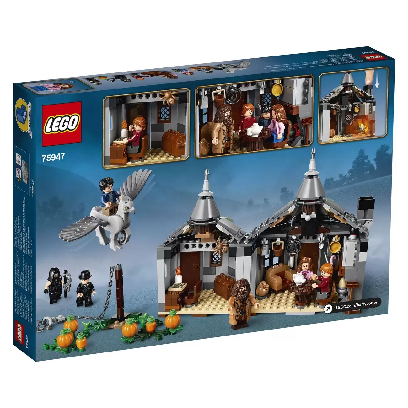 75947 HARRY POTTER HAGRIDS HUT BUCKBEAKS RESCUE