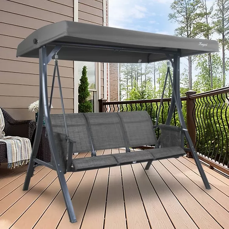 Otteridge Patio Porch Swing with Stand