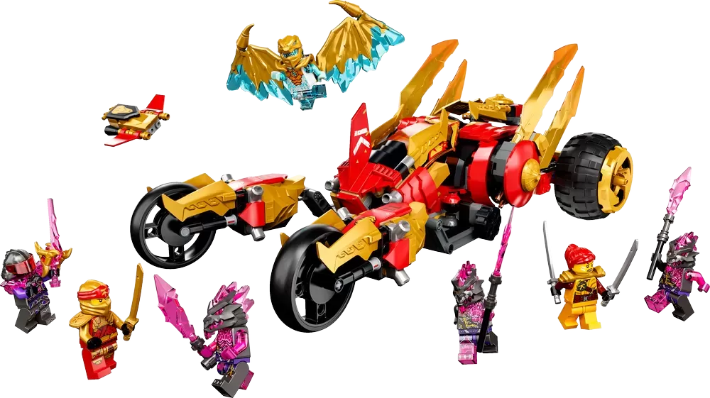 71773 NINJAGO KAI'S GOLDEN DRAGON RAIDER