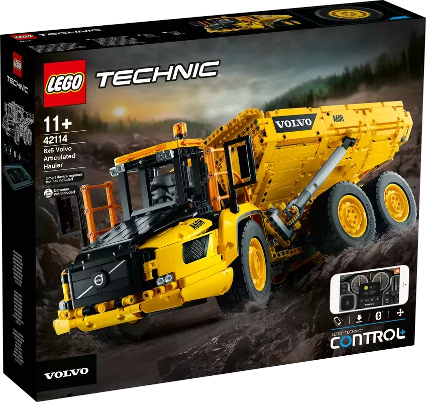 42114 TECHNIC 6X6 VOLVO ARTICULATED HAULER