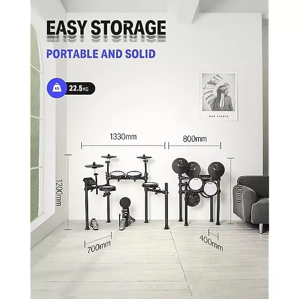 🔥Hot Sale Now🔥 DED-200 Electric Drum Sets