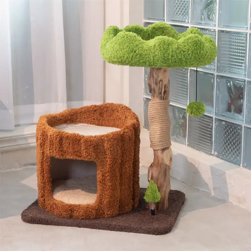 Stylish Catnap Stump Cat Tree
