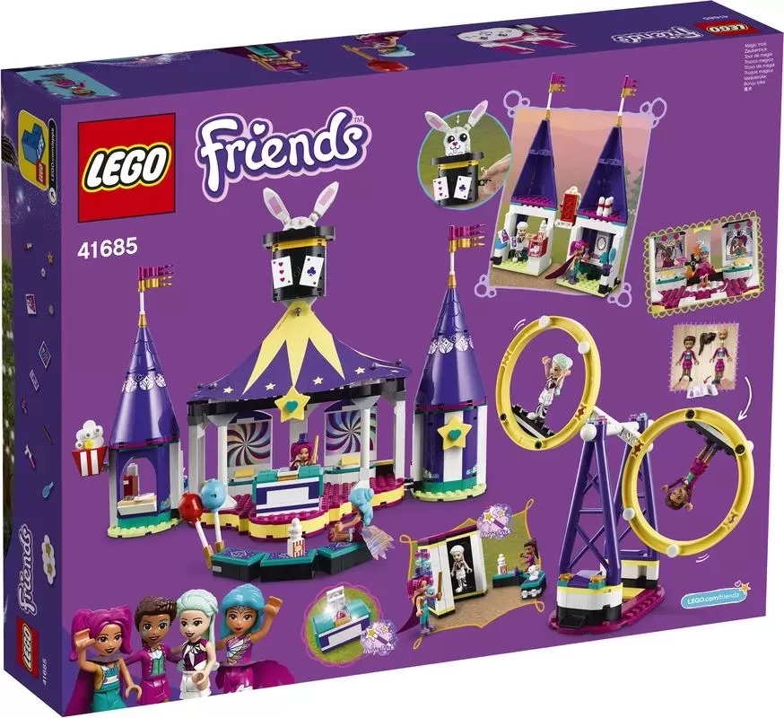 41685 FRIENDS MAGICAL FUNFAIR ROLLER COASTER