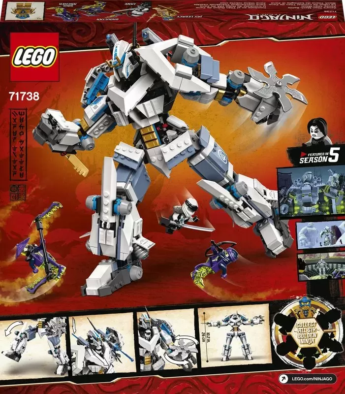 71738 NINJAGO ZANES TITAN MECH BATTLE