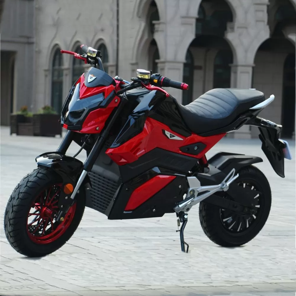 72V 20AH lithium battery electric motorcycle fast electric scooter off road 12 inch 2000w/3000w/5000w