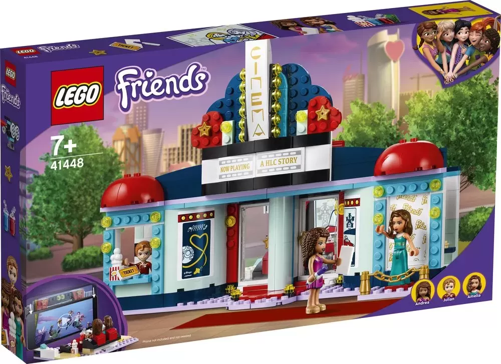 41448 FRIENDS HEARTLAKE CITY MOVIE THEATER