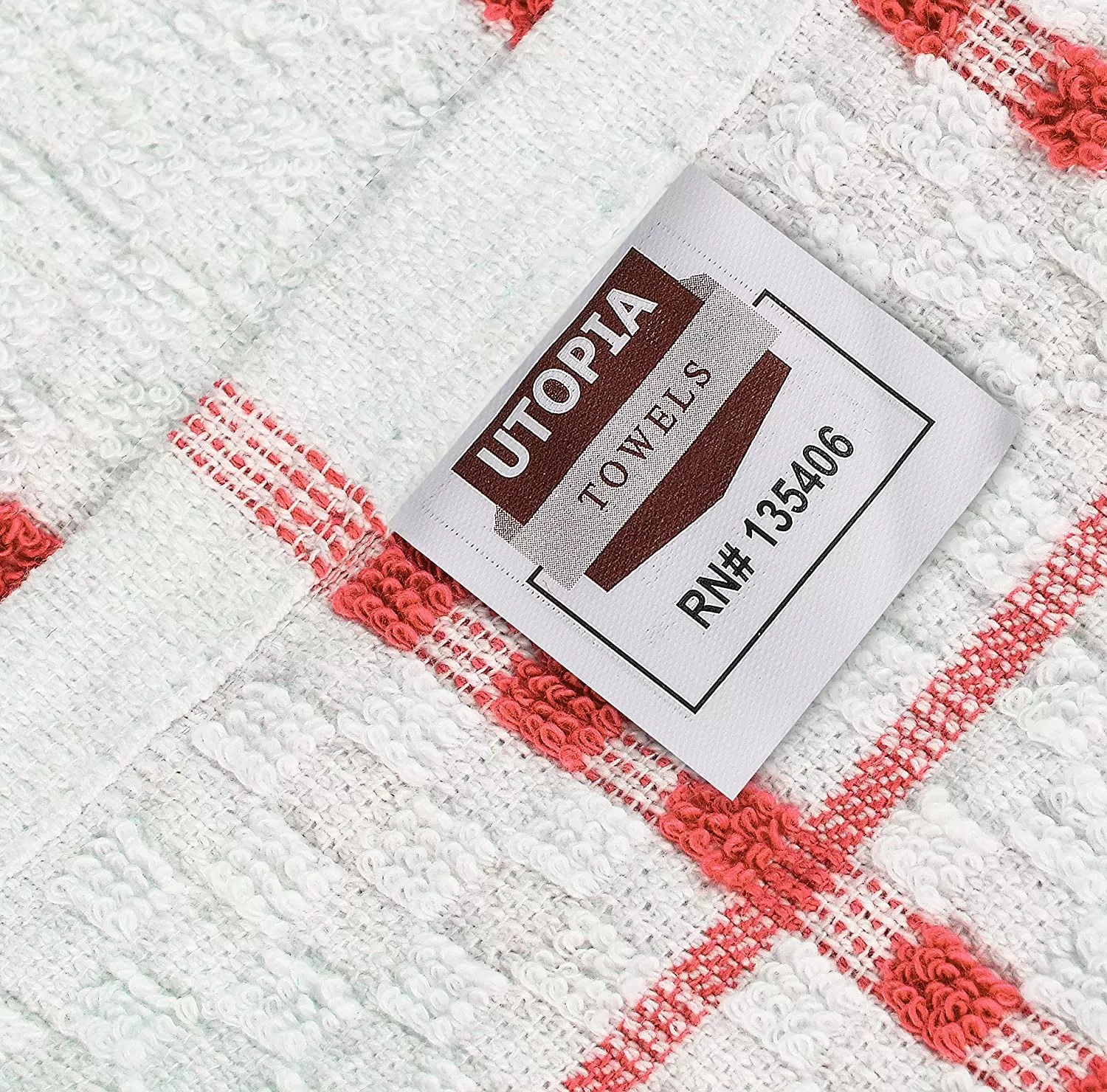 Kitchen Towels 12 Pack, 15 x 25 Inches, 100% Ring Spun Cotton Super Soft and Absorbent Linen Dish Towels, Tea Towels and Bar Towels Set (Black)