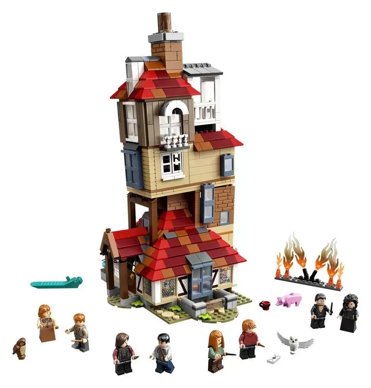 75980 HARRY POTTER ATTACK ON THE BURROW