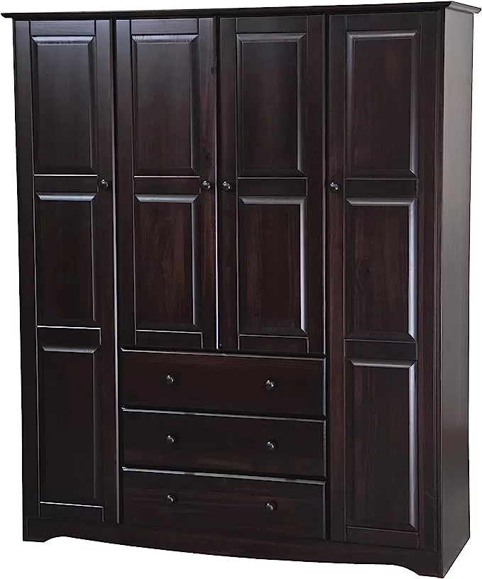 Sonoma 100% Solid Wood Family Wardrobe